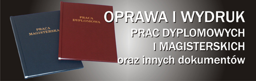 Wydruk i oprawa prac Bielsko-Biała